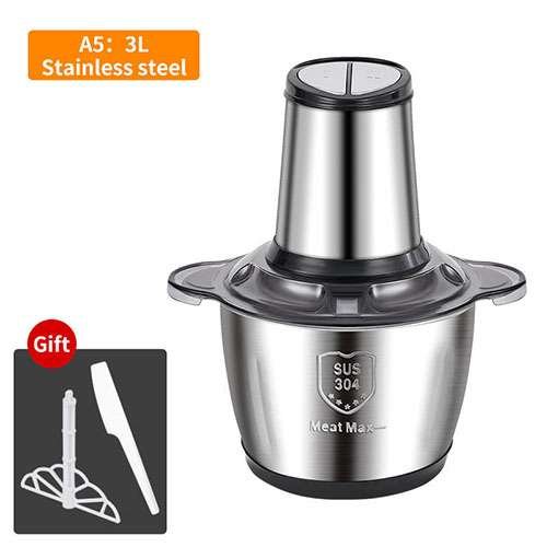 Electric meat grinder for long-term cooperation