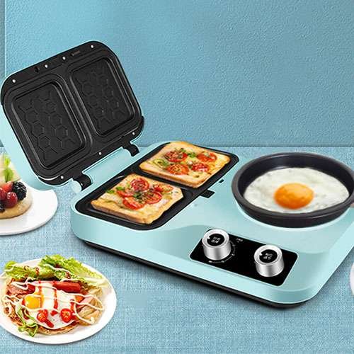 Multi-functional breakfast machine represents healthy eating