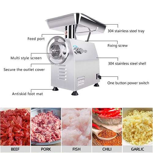 Multi-function meat grinder reduces costs