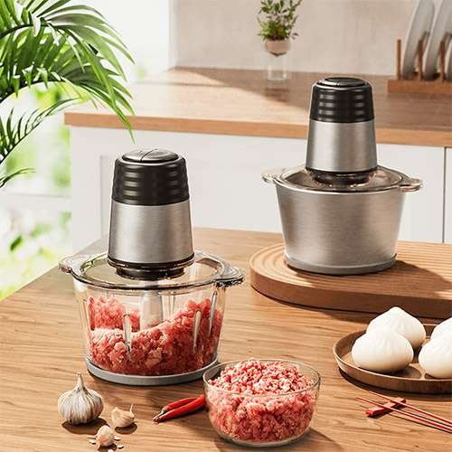 高度な安全機能を備えた電気肉挽き器