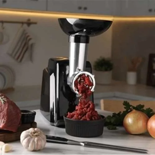 Energy efficient meat grinder