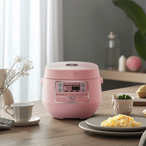 The rice cooker factory has advanced technology and equipment