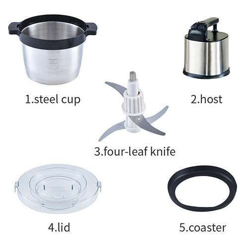 Electric-meat-grinder-with
