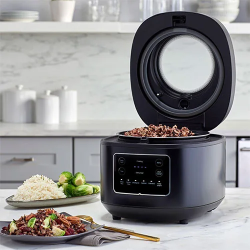 Rice cooked in rice cooker
