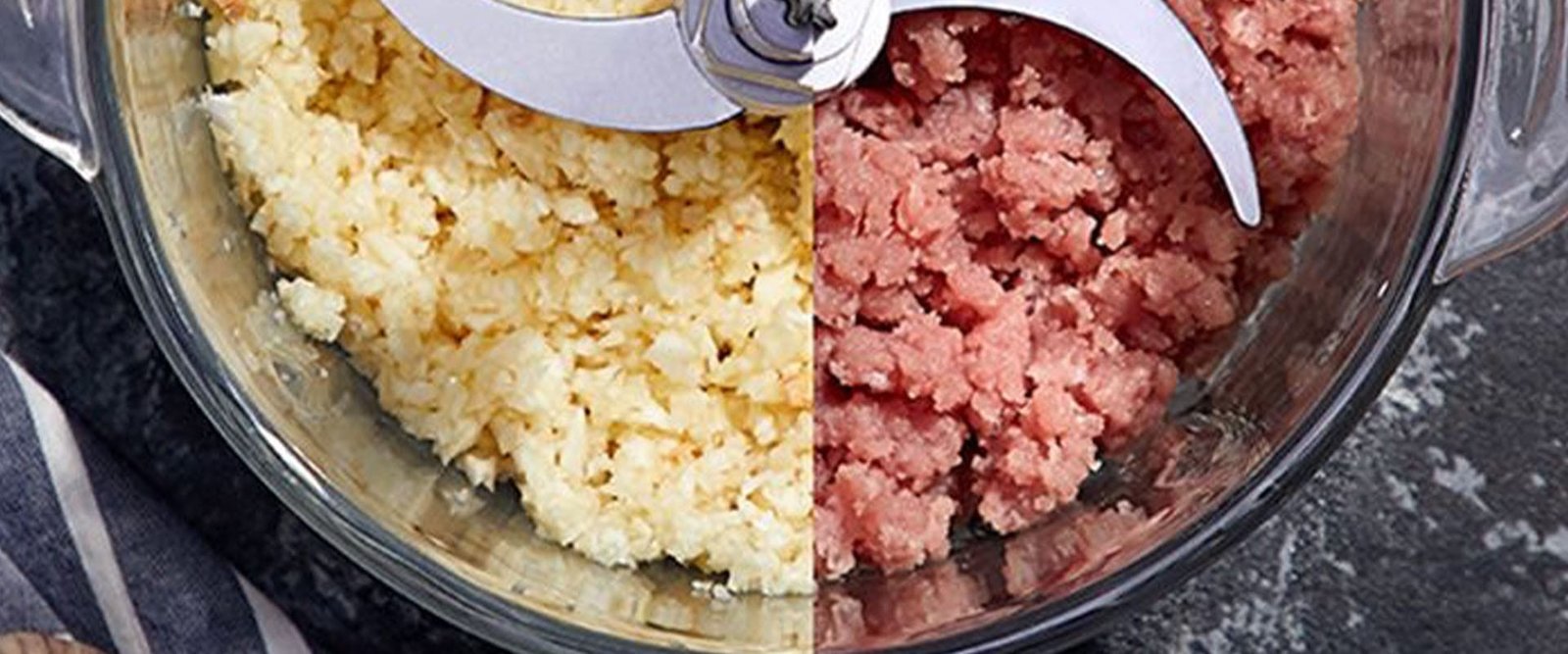 Electric meat grinder mixed meat