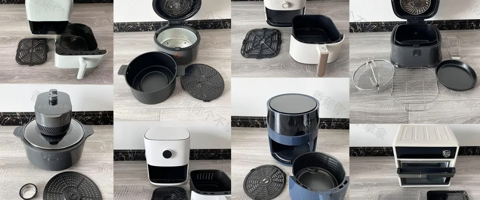 Air fryer various styles
