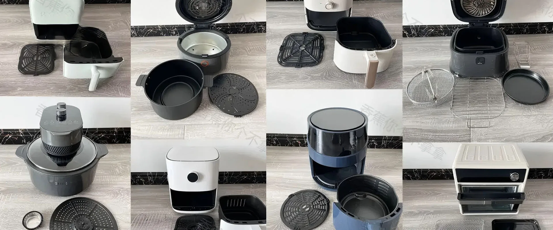 Air fryer various styles