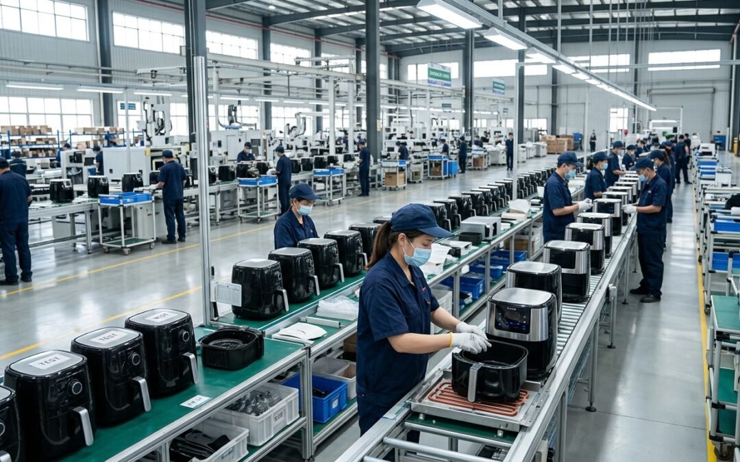 Air Fryer Factory in China From Design to Mass Production